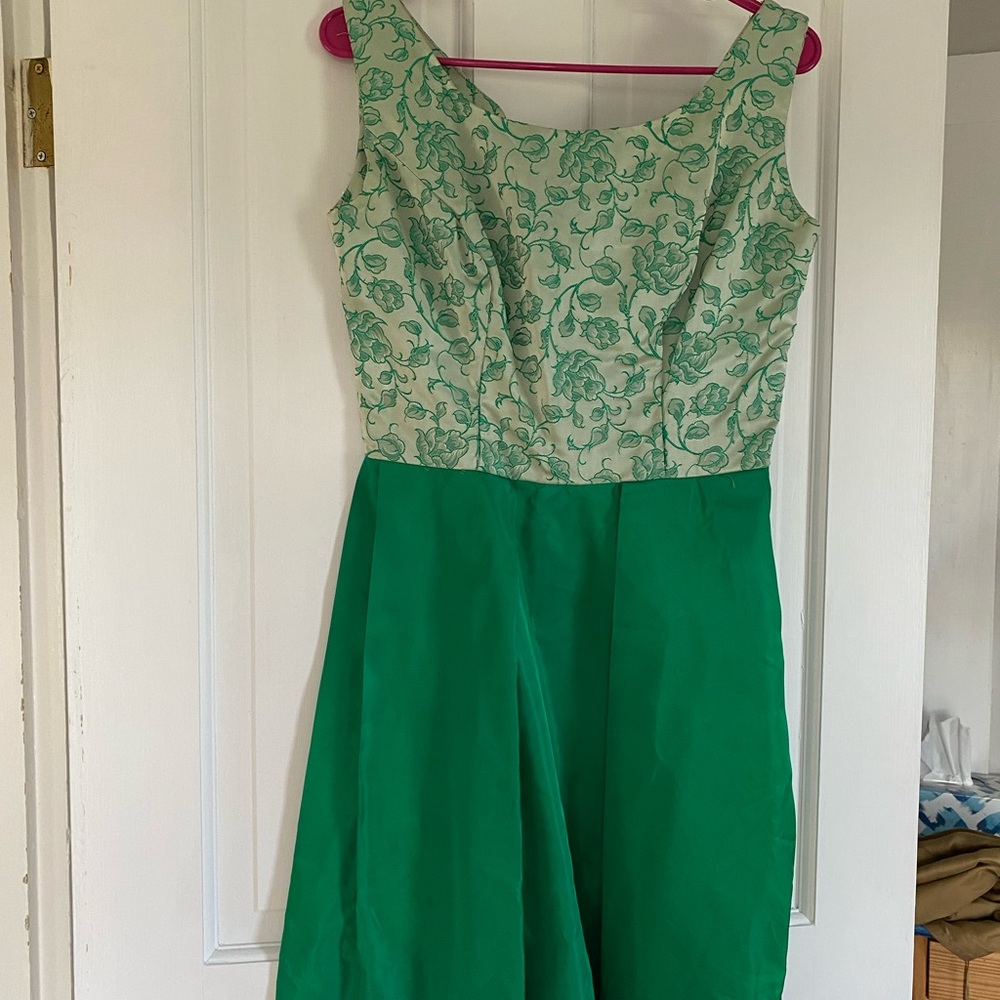 Vintage sleeveless dress with cropped bolero-style jacket - Picture 4 of 6